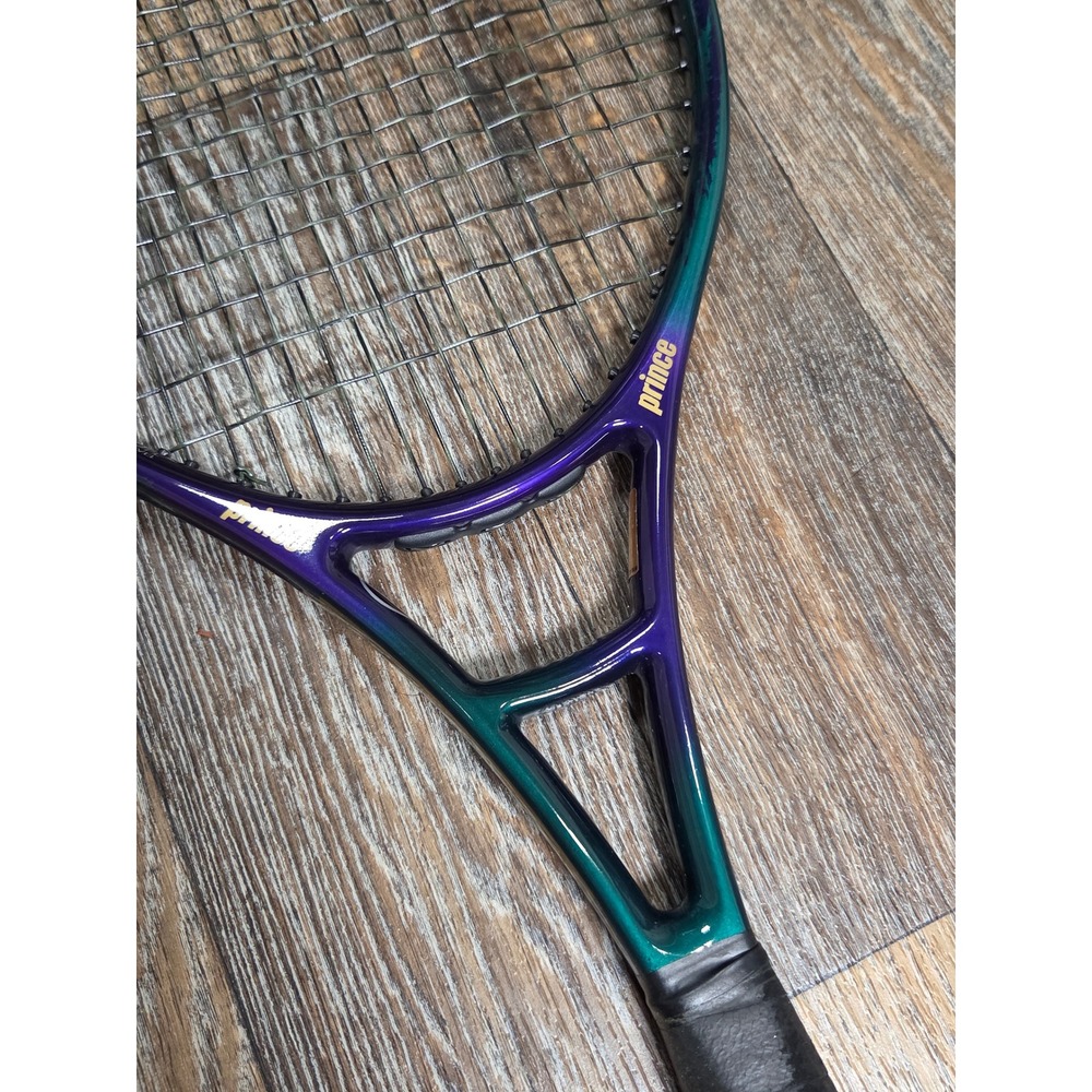 Prince Precision Control 107 Tennis Racquet Graphite Iridescent Purple 4 3/8 - Picture 4 of 9